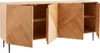 Miliboo - Design-Sideboard aus hellem, massiver Eiche mit Produktbild-Vorschau 1