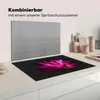 KitchenYeah© Herdabdeckplatte Lotus - Rosa - Blume , Produktbild-Vorschau 3