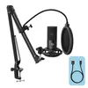 FIFINE Streaming Mikrofon PC mit Arm USB Mikrofon PS4 PS5 Produktbild-Vorschau 1