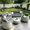Ensemble de mobilier de jardin composé de 5 pièces : 2 Voir les images du produit 3