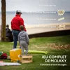 SPORTNOW Jeu de quilles finlandaises, jeu de plein air en Voir les images du produit 3