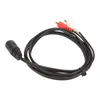 presa DIN a 5 pin e 2 spine RCA Cavo DIN a 5 pin e 2 spine Anteprima dell’immagine prodotto 4