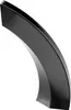 A standalone black curved object, possibly a planter or decorative item, against a white background. Produktbild-Vorschau