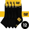 CAT Caterpillar 12 Paar Kurzschaft Quarter Arbeitssocken in Produktbild-Vorschau 1