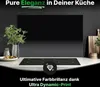 Küchenrückwand Glas 90 x 60 cm – Wandverkleidung in Uni Produktbild-Vorschau 1