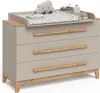 Wickelkommode Vitalispa Malia Cashmere/Artisan 133.2 x 98 Produktbild-Vorschau 5
