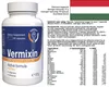 A bottle of Vermixin dietary supplement with nutritional information and ingredients listed. Produktbild-Vorschau