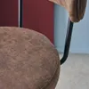 sweeek - Barhocker mit drehbarer Sitzfläche aus Metall und Produktbild-Vorschau 6