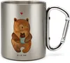 Mr. & Mrs. Panda Thermobecher Bär Baby - Transparent - Produktbild-Vorschau 1