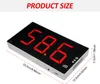 A product size chart with dimensions shown on a device. Voir les images du produit
