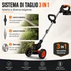 Tagliabordi a Batteria 21V 1200W, 2×2,0Ah, 18.000 giri/min, Anteprima dell’immagine prodotto 3