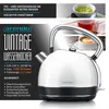 Arendo Wasserkocher 1,7 l, 2200 W, Edelstahl, Retro Style, Produktbild-Vorschau 2