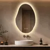 S'AFIELINA Specchio Bagno LED 48 × 72 cm, Asimmetrico, Anteprima dell’immagine prodotto 13