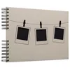 Exacompta Fotoalbum + Spiralbindung, 50 schwarze Seiten, Produktbild-Vorschau 2