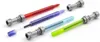 A collection of four LEGO Star Wars lightsaber-themed gel pens on a white background. Náhľad obrázku produktu