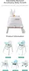 Chaise haute Bebies First 2-en-1 - Avec plateau de Voir les images du produit 10