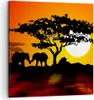 Bild auf Leinwand - Leinwandbild - Tiere Safari Savanne Produktbild-Vorschau 1