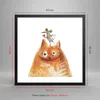 Gerahmtes Poster - Schwarzer Rahmen - Katze Maus Kinder - Produktbild-Vorschau 5