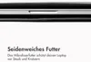 Accezz Leather Laptop Hülle MacBook 14 Zoll - Laptop Sleeve Produktbild-Vorschau 7