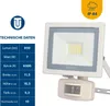 UNITEC LED Gartenbeleuchtung Strahler mit 180° Produktbild-Vorschau 2