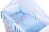 KMbaby Babybett K2 weiss 120x60 mit 10tlg Bettwäsche Set Produktbild-Vorschau 2