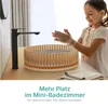 EMKE umywalka nablatowa okrągła 400x400x120mm wykonana z Podgląd zdjęcia produktu 4