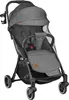 A gray and black baby stroller with a mosquito net. Produktbild-Vorschau