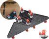 ELMAX | Transportrollen Set, 300kg, Rollen für Möbelheber, Produktbild-Vorschau 3