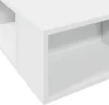 vidaXL Struttura del letto bianca 100x200 cm in materiale Anteprima dell’immagine prodotto 6