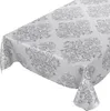 Tischdecke Wachstuch Ornamente Grau Robust Wasserabweisend Produktbild-Vorschau 1