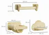 PawHut Katten Klimrek - Set met 2 krabpalen, 2 plateaus en Productafbeelding-voorbeeld 7