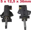 Trade-Shop 2x Kohlebürsten 5x12,5x36mm mit Halter L für Produktbild-Vorschau 1