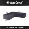 AeroCover Eck-Lounge-Hülle L-form 270x270x100x70cm, Patio Produktbild-Vorschau 14