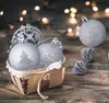 Weihnachtskugeln 116er Set Christbaumkugeln Silber Produktbild-Vorschau 4