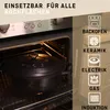 VeoHome hrniec na dusenie z smaltovanej liatiny, čierny, Náhľad obrázku produktu 5