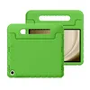 Two green tablet cases are shown, one in front of the other, against a white background. Produktbild-Vorschau