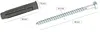 KOTARBAU® Universaldübel mit Hexkopfschraube 15 Stk. Produktbild-Vorschau 2