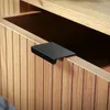 Konsole 2 Schubladen Front Effekt Holz mit Rillen - L100 x Produktbild-Vorschau 7