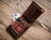 Nubukowy portfel męski z godłem Ukrainy — Peterson Podgląd zdjęcia produktu 8