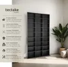tectake® CD DVD Regal Christel 180 x 102 x 23,5 cm Produktbild-Vorschau 2