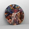 Wanduhr - Rund - Glasuhr - Jazz Musik Band - 40x40cm - Produktbild-Vorschau 4