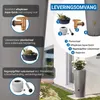 4rain VASO 2in1 regenton 220 L zinkgrijs incl. kunststof Productafbeelding-voorbeeld 4