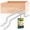 KOTARBAU® Set di 2 maniglie per porte 160 mm in filo Anteprima dell’immagine prodotto 1