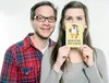 Mr. & Mrs. Panda Postkarte Sommer Hippie - Gelb Pastell - Produktbild-Vorschau 4