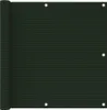 vidaXL Schermo privacy per balconi verde scuro 90x500 cm Anteprima dell’immagine prodotto 6