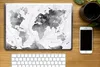 MuchoWow® Laptop Aufkleber Sticker Cover Weltkarte - Produktbild-Vorschau 2
