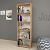 Bücherregal 'Vara' mit 5 Ablagen 172 x 55 x 20 cm Produktbild-Vorschau 1