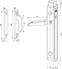 MACO multi-vent Drehkipp-Begrenzer, Stahl weiß (12360) Produktbild-Vorschau 2