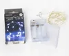 A product box and its contents, including a battery pack and string lights, are displayed on a white background. Produktbild-Vorschau