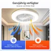 Ikodm Wentylator sufitowy z lampą LED Wentylator z Podgląd zdjęcia produktu 4